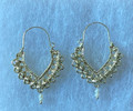 KONAVLE Earrings, GOLD PLATED, Embellished with River Pearls! Imported from Croatia (Large Ornate): RE-STOCKED! DISCOUNTED! 