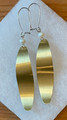 GOLD PLATED and Imported from Croatia, ONE-OF-A-KIND Earrings:(Dangly with River Pearls) NEW! DISCOUNTED!