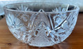 CRYSTAL IMPORTED FROM CROATIA ~ ARRESTING Crystal Dish with Traditional Samobor Lace Pattern, ONLY ONE AVAILABLE: NEW! SOLD OUT!