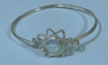 Handmade Jewelry, ONE-OF-A-KIND, by MIRENA, Designer from Punat, KRK (Bracelet with Opalesque MoonStone) NEW! SOLD OUT!