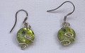 Handmade Jewelry, ONE-OF-A-KIND, by MIRENA, Designer from Punat, KRK (Earrings with intense Green Stones) NEW! SOLD OUT!