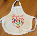 'ZAGREB HEART' Embroidered Bottle Cover! ONLY ONE AVAILABLE! NEW!