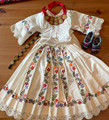 One-of-a-Kind CROATIAN DOLL COSTUME from the Region of SLAVONIJA, Croatia: Made in and Imported from Croatia! (Antique)  SOLD OUT!