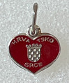 PENDANT: "Hrvatsko Srce" (Croatian Heart): NEW!  SOLD OUT!