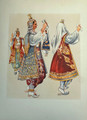 *Vladimir Kirin Costume Prints ~ Imported from Croatia: Prizenski Stil Kolo, Macedonia (Numbered Print): HUGE DISCOUNT!