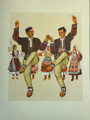*Vladimir Kirin Costume Prints ~ Imported from Croatia: Teskoto Ples, Kumanovo, Macedonia (Numbered Print): HUGE DISCOUNT!