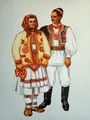 *Vladimir Kirin Costume Prints ~ Imported from Croatia: Village of Gracani, Region of Prigorje, ZAGREB Croatia: HUGE DISCOUNT! SOLD OUT!