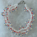 Bracelet, KRALUŠ Traditional Handmade from Croatia: "Croatian Colors" TROBOJNICA! HUGE DISCOUNT!