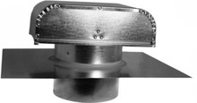 Metal Roof Vent Cap With Extended Clearance (8 Inch)    (JV826 HC)