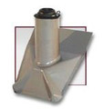 Roof Vent Pipe Boot - Grey - Steep Pitch - 2 Inch