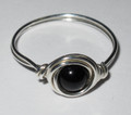 Small Nested Onyx Ring