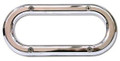 Oblong Chrome Bezel - No Visor