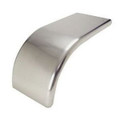 60" Stainless Smooth Half Fende