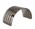 80" Stainless Steel Fully Ribbe
