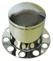 Chromed Metal 3 pc high hat