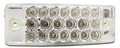 CLEAR LENS TRAILER LIGHT RED (2