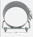 10325 SS WIDE EXHAUST BAND CLMP