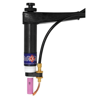 cwmt512 7 cold wire feed tig torch 500a 7 barrel water cooled 12 5