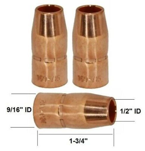 169 715 Miller Nozzle 1 2 Id M 10 M 15 Hobart H 9a H 9b 2 Pk