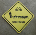 Sled Dog Xing Sign