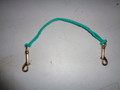 Double Lead Coupler 1/4" Rope With 5/8" Snaps