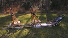 Toboggan with two seats added