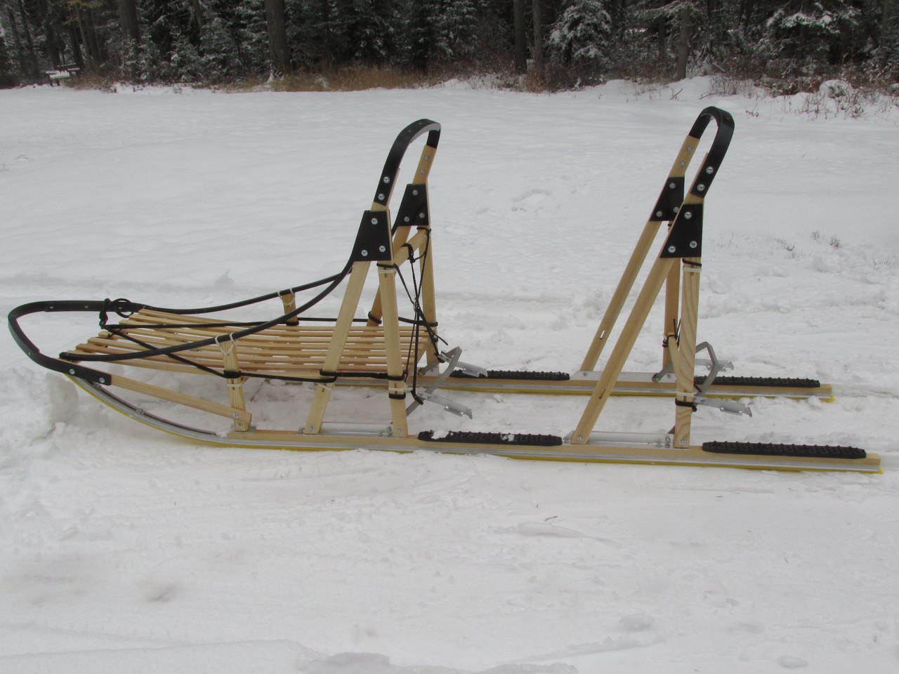 tobacco sled Families stringing brought in from the field by PICRYL Tandem Basket Style Sled (Double
