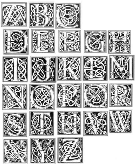 Celtic Knot Monogram Q Md Jewelry Design