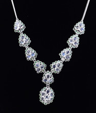 Moonstone Tsavorite Garnet Necklace 001 Md Jewelry Design