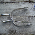English Spurs - 50 mm Round Dressage