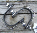 Spurs - Black Satin Bumper Spur (No Rowel)