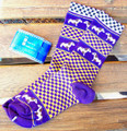 Jack Russell Socks - Children's in Purple