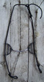 Bit - Black Satin Gag Snaffle Bit