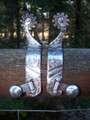 Spurs - SS Francois Gauthier Brushed Reining Spur (Ladies)
