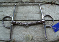 English Bit - Full Cheek with Corkscrew Twist (5")