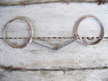 Bit - Francois Gauthier Slow Twist Stainless Steel Loose Ring Snaffle