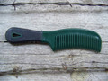 Comb - 8" Plastic Easy Grip (Hunter Green)