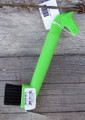 Hoof Pick - Horse Head w/Brush (Lime)