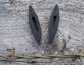 Rein Stops - Rubber (Pair) - Black