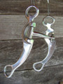Bit - Aluminum Shank with Snaffle