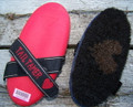 Tail Tamer - Medium Bristle Horsehair Brush (Red)