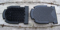 Wash Mitt - Flexible Rubber Wash & Scrub (Black)