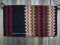 Corona Show Blanket - 38x34 (Black Base/Red and Earth Tone Accents)