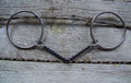 Bit - SS Ring Bit with Sweet Iron Twisted Snaffle
