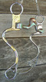 Bit - SS Medium Port w Copper Roller, Brass Trim