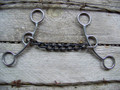 Bit - SS Gag Bit with Sweet Iron Twisted Chain