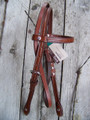 Headstall - Pony Doubled and Stitched (Chestnut)