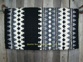 Catalina Show Blanket - 38x34 (Black Base/Grey Accents)