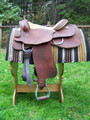 Dorie Reese Pleasure Training Saddle - Quarter Horse Bars - 16"
