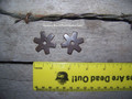 Rowels - 6 Point - Blunt Star (1 5/16") with Cotter and Pins